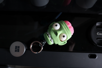 Zombie Head Fidget Keychain