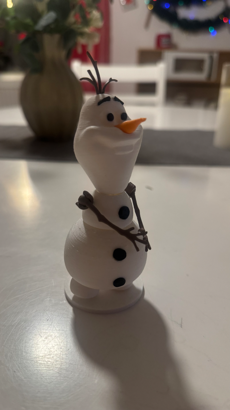 Articulated Olaf | Poseable Snowman Figure