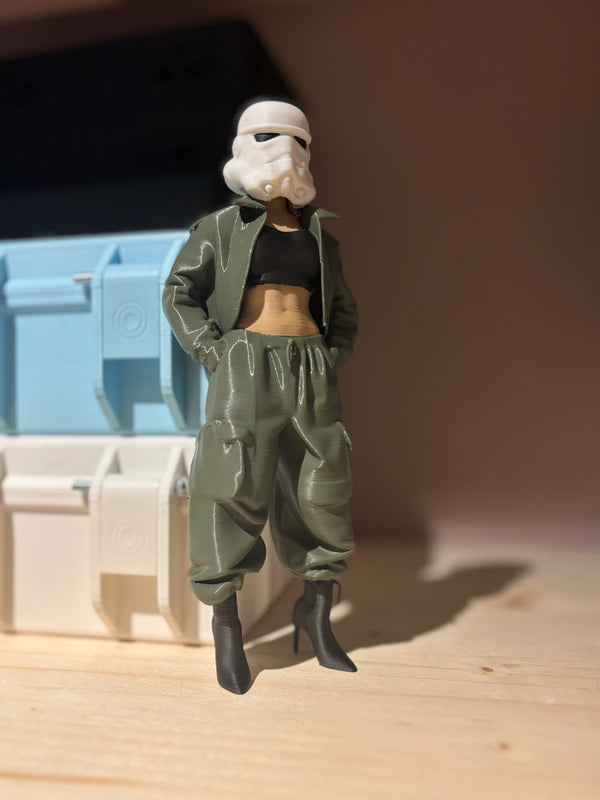 Army Lady Trooper