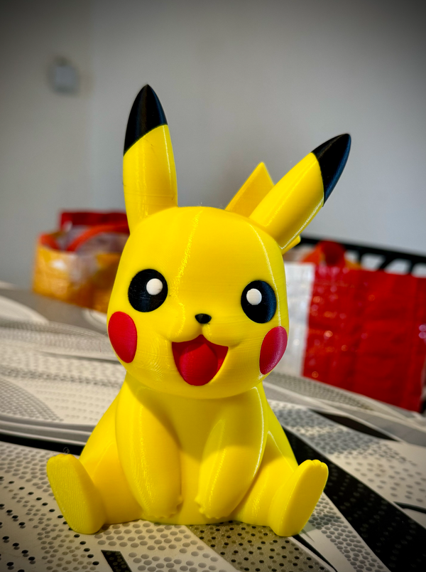 Sitting Pikachu Pokemon Figure