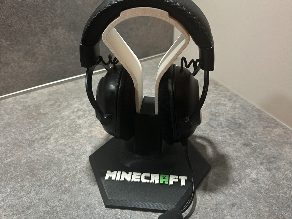Minecraft Headphone Display Stand