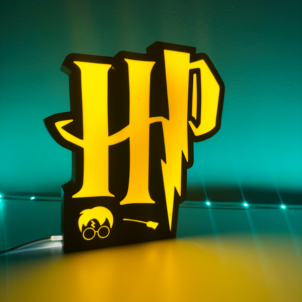 Harry Potter Logo LED Lamp