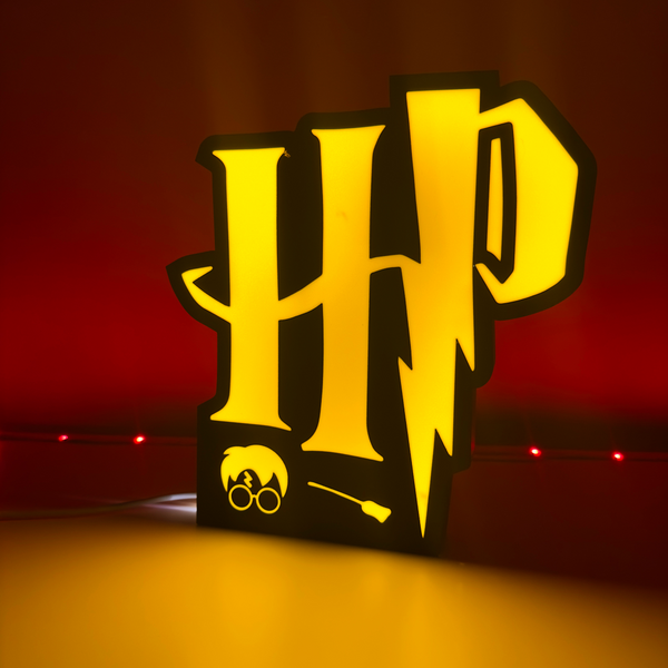 Harry Potter Logo LED Lamp