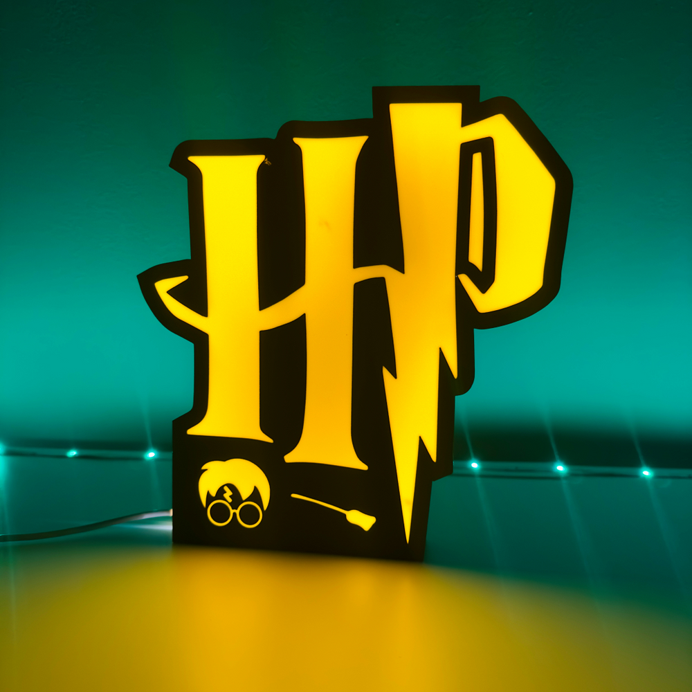 Harry Potter Logo LED Lamp