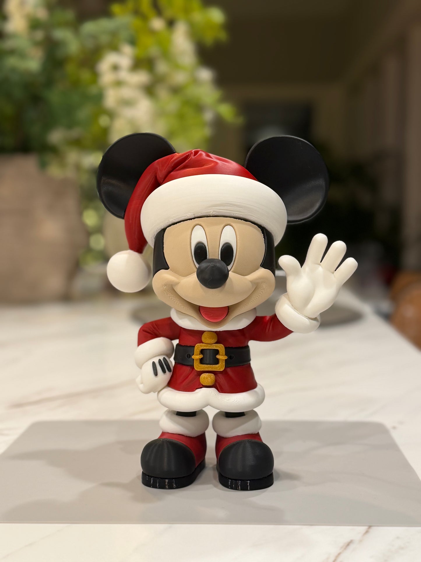 Mickey Mouse Santa Figure – Christmas Edition