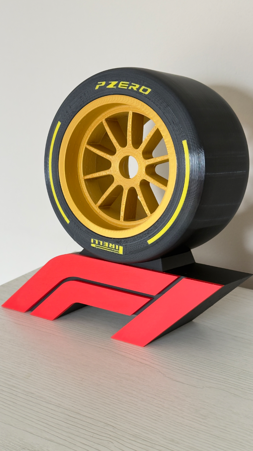 Formula 1 Tire Display Stand