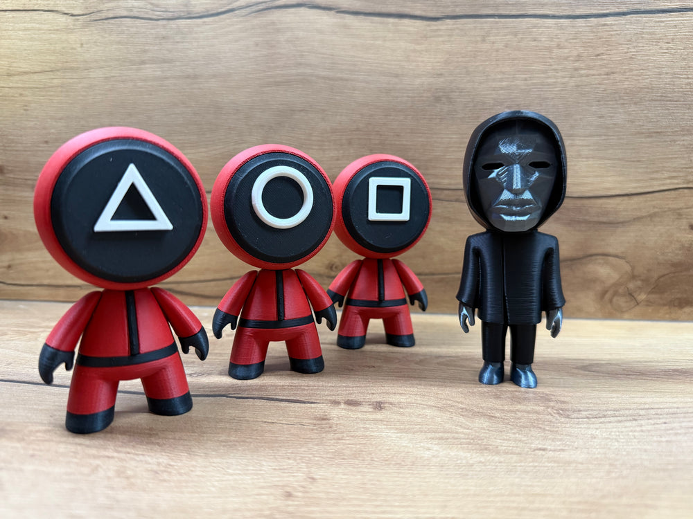 Squid Game Guard Figures
