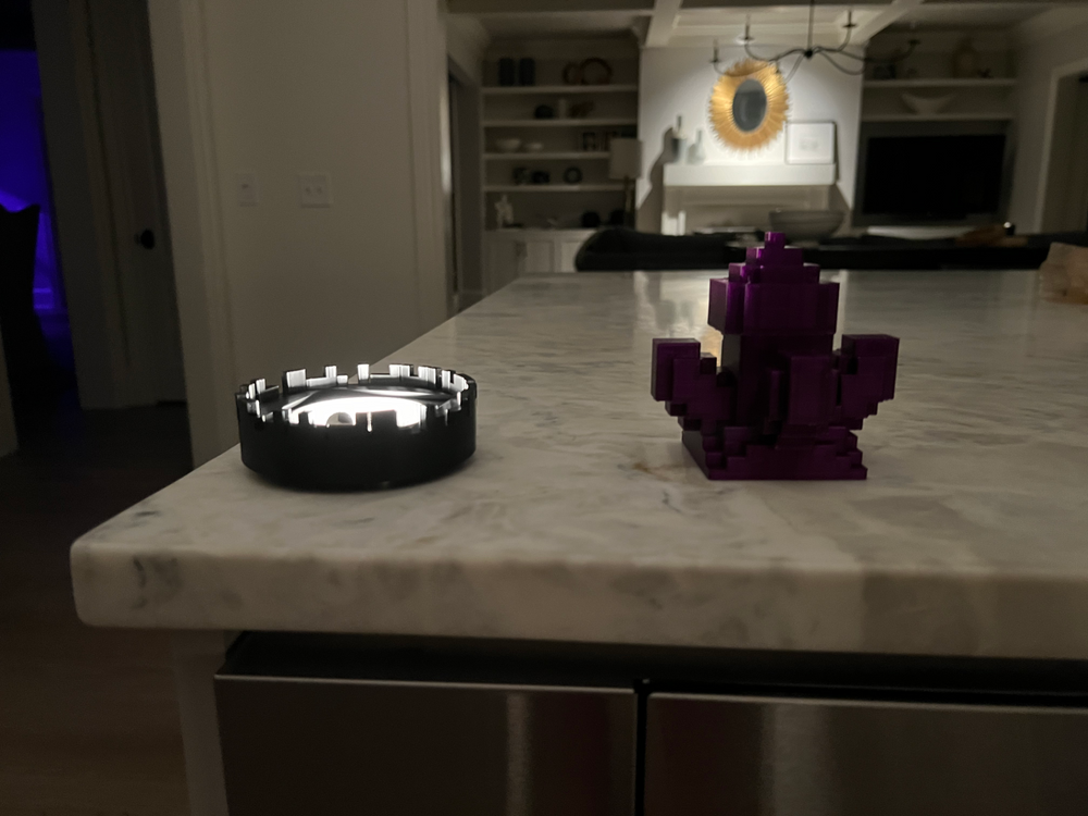 Minecraft Amethyst Crystal Lamp