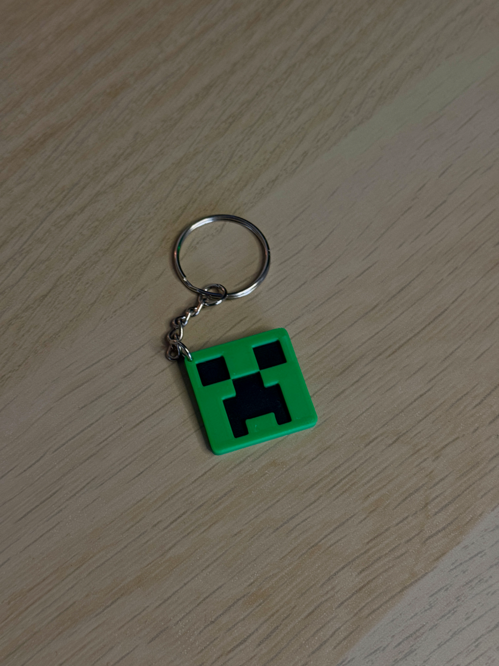 Minecraft Creeper & M Pixel Keychains