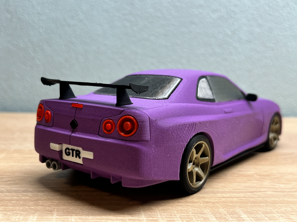 Nissan Skyline GT-R R34 Figure