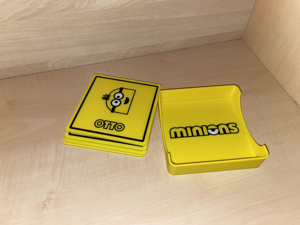 Minions Coaster Set