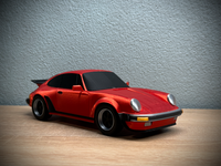 Classic Porsche 911 Turbo (930) Figure