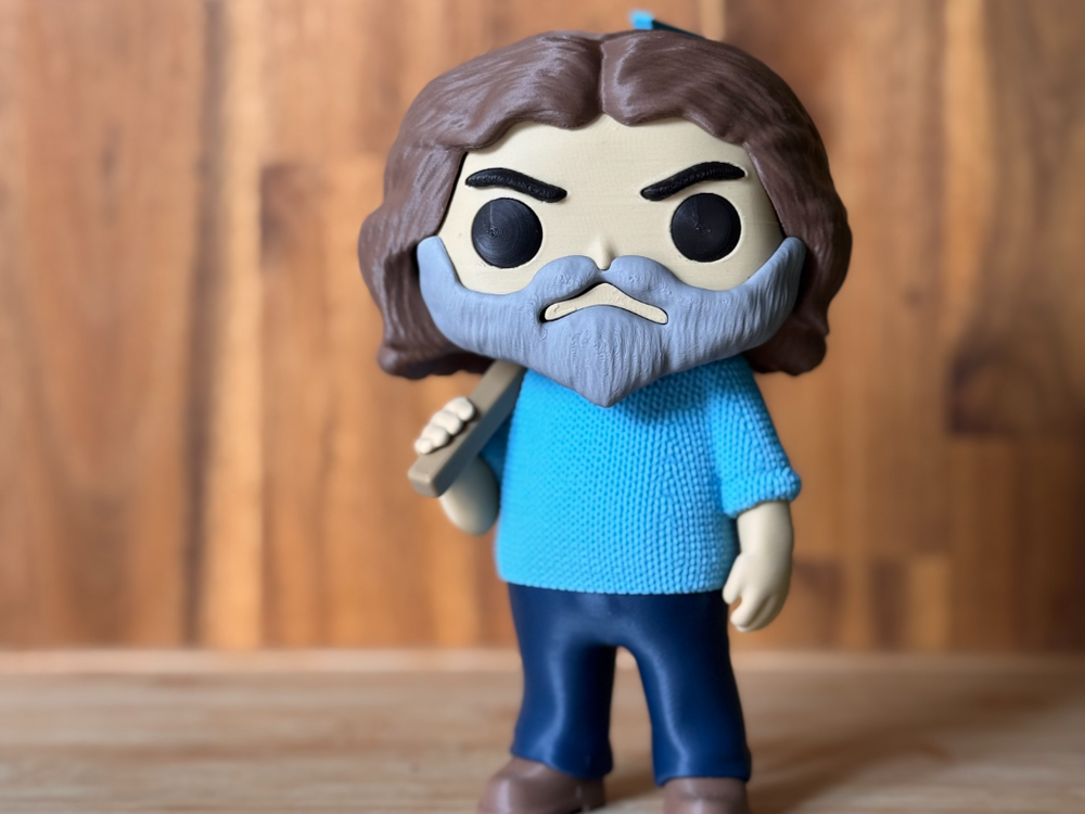 Bearded Steve Figure