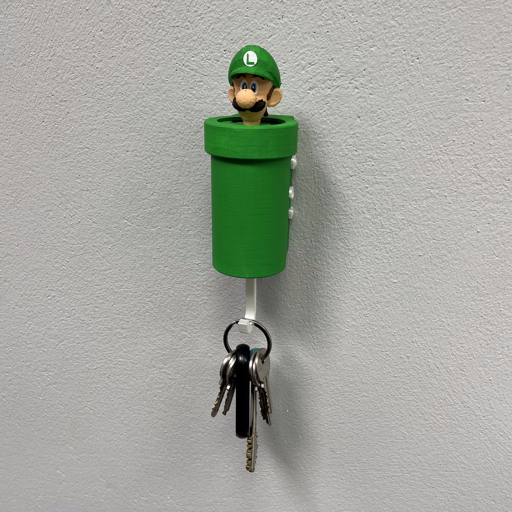 Luigi Pipe Wall Key Hanger