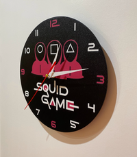 Squid Game Wall Clock