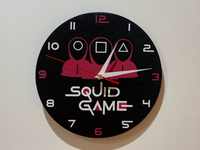 Squid Game Wall Clock