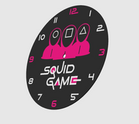 Squid Game Wall Clock