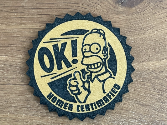 Homer Simpson “OK!” Coaster
