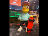 Bart Simpson Skater Figure