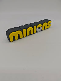 Minions Logo Desk Sign