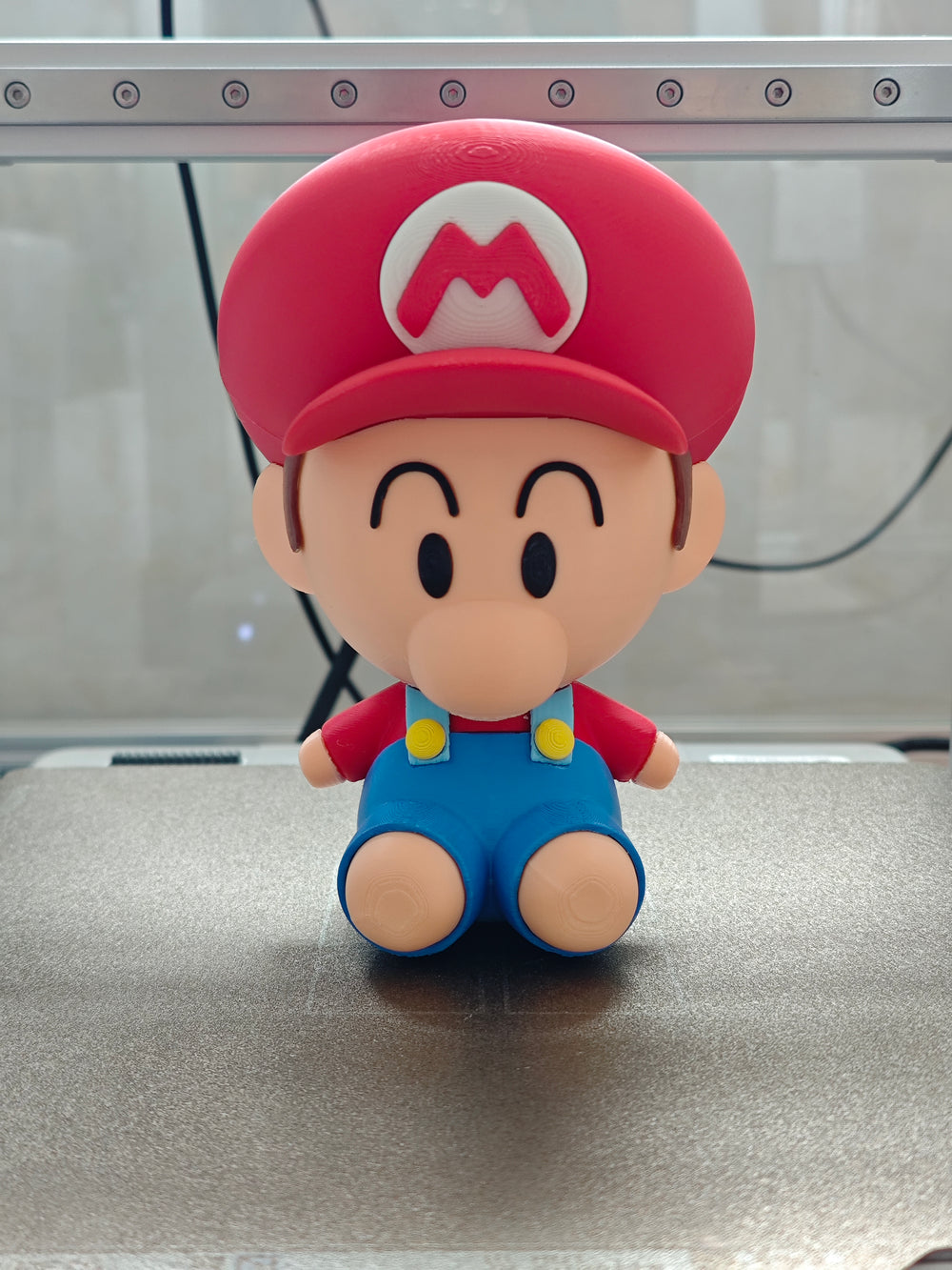 Baby Mario Sitting Figure