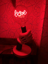 Mickey Hand Lamp Holder