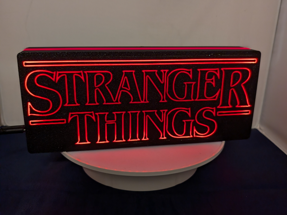Stranger Things LED Light Box
