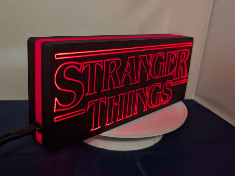 Stranger Things LED Light Box