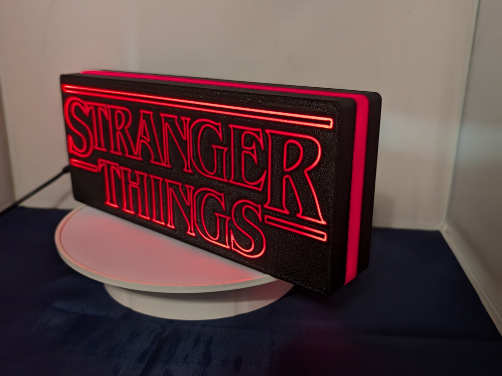 Stranger Things LED Light Box