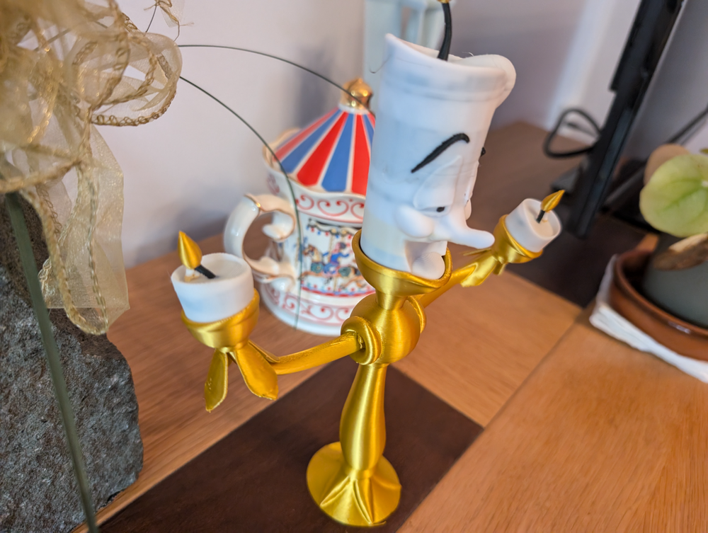 Lumiere Candelabra Figure