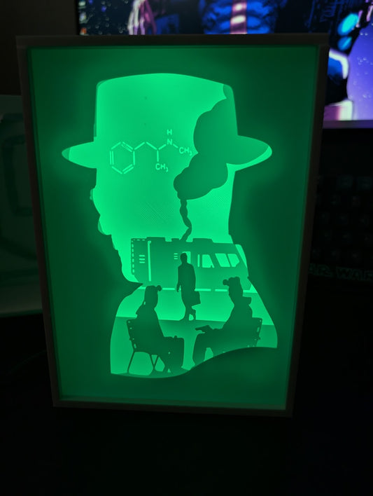 Breaking Bad Shadow Lamp Box