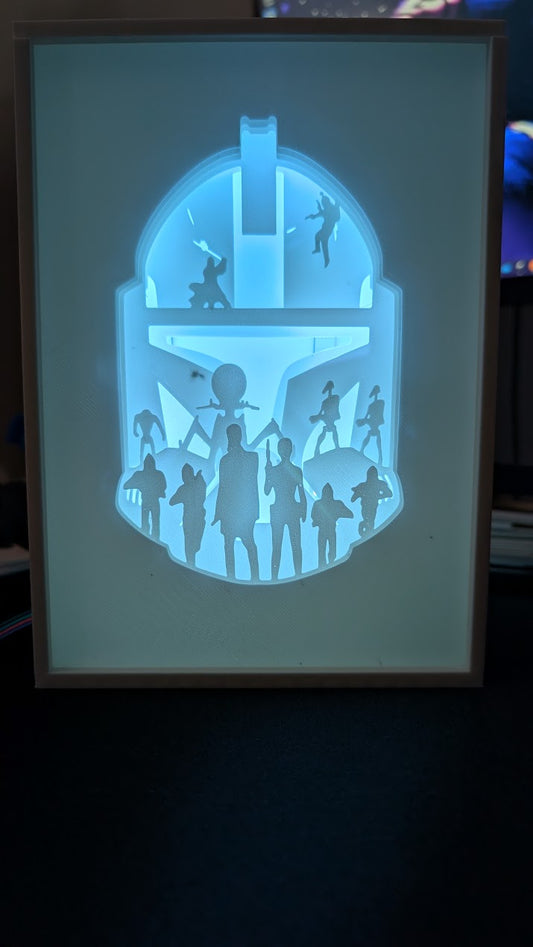 Galactic Shadow Lamp