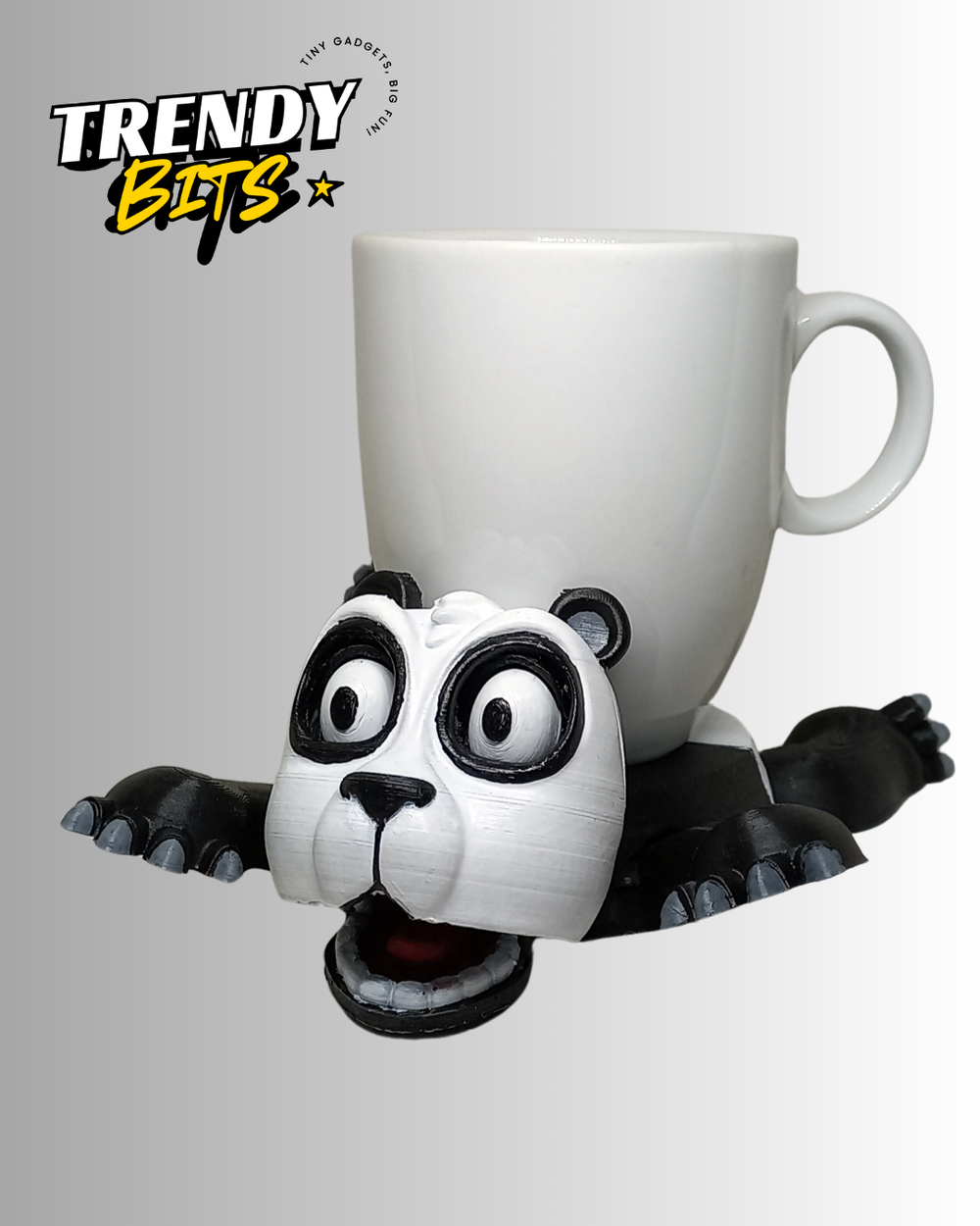 Panda cup holder