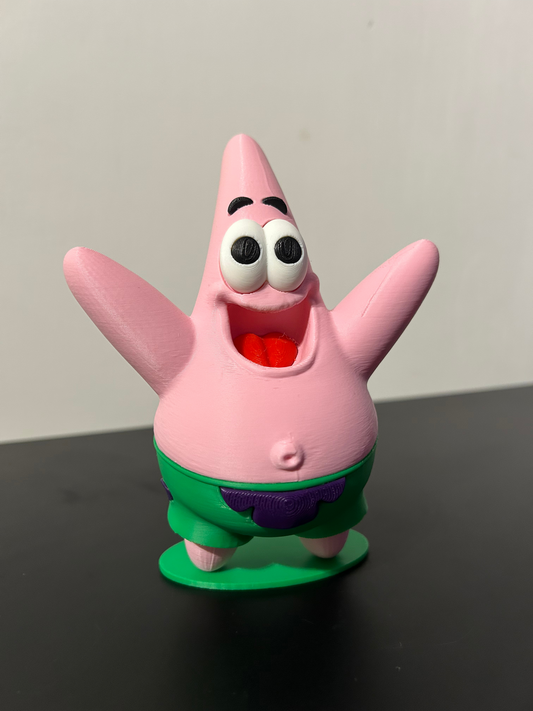Patrick Star Figure – Cartoon Desk Collectible