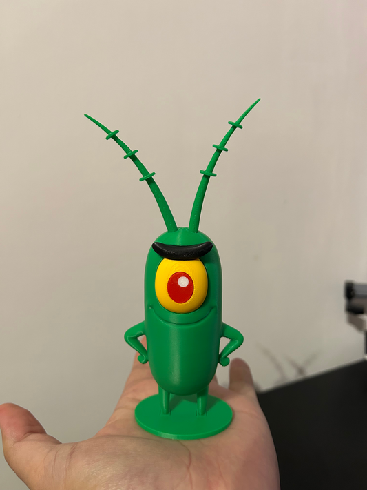 Plankton Mini Figure – Cartoon Desk Collectible