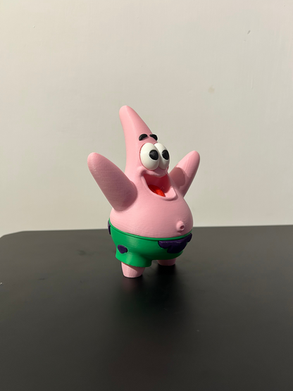 Patrick Star Figure – Cartoon Desk Collectible
