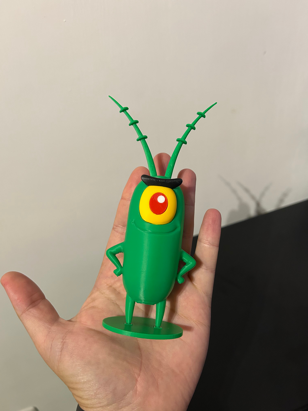 Plankton Mini Figure – Cartoon Desk Collectible