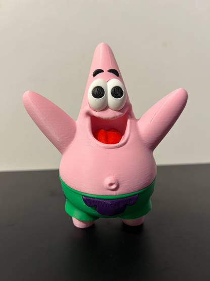 Patrick Star Figure – Cartoon Desk Collectible