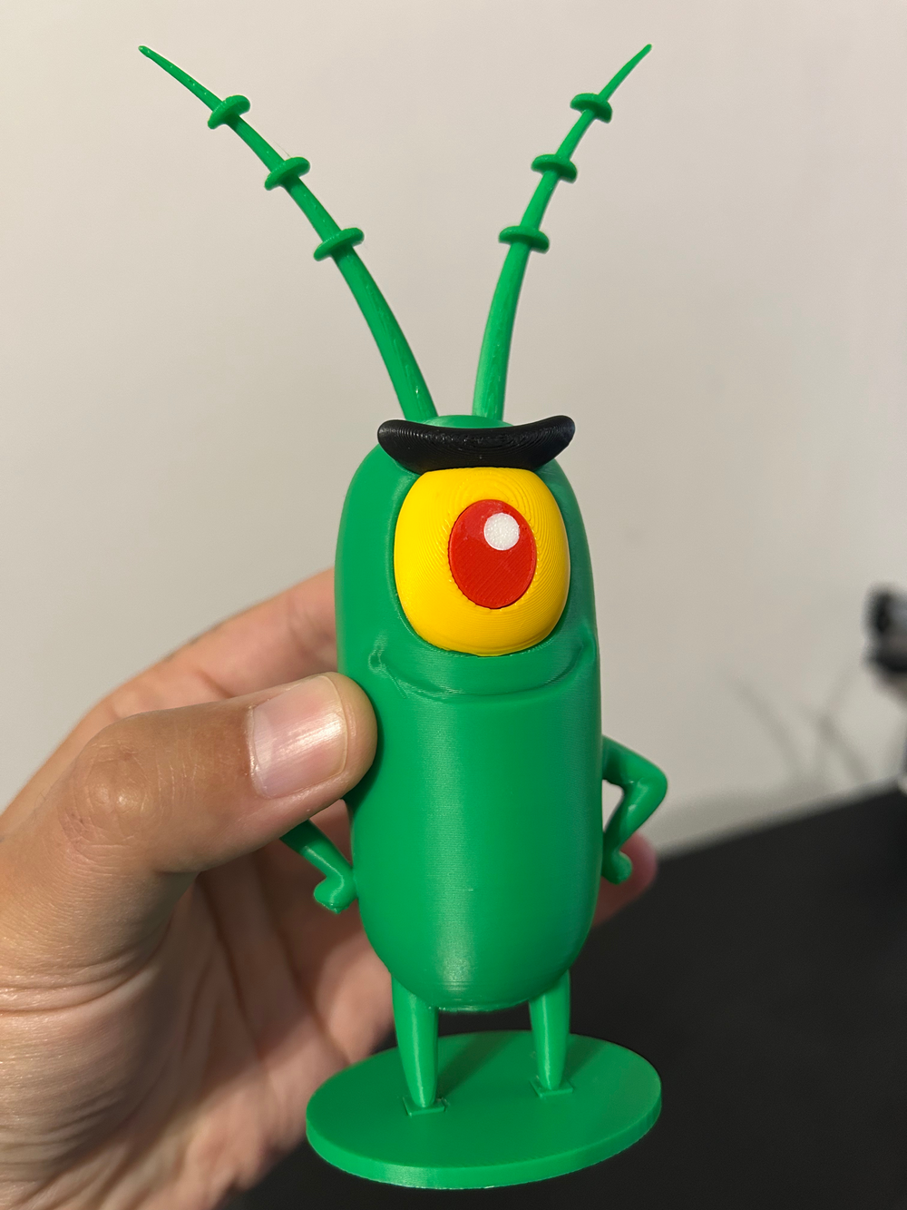 Plankton Mini Figure – Cartoon Desk Collectible