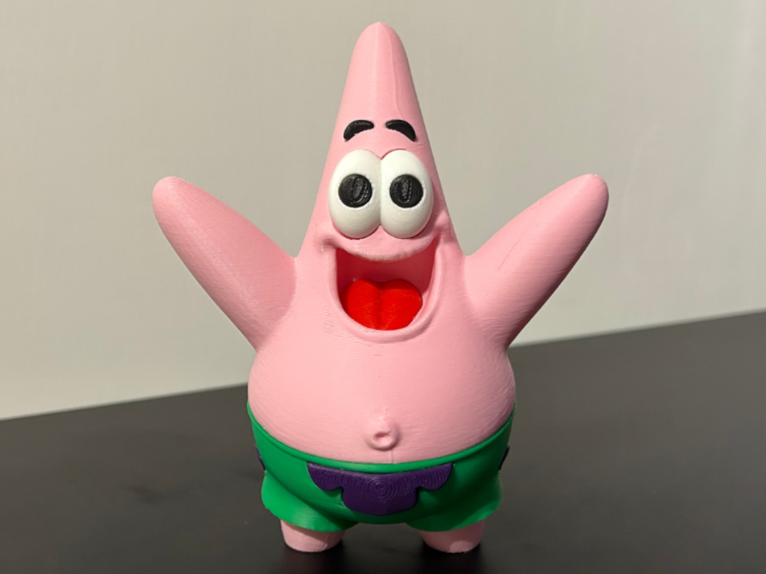 Patrick Star Figure – Cartoon Desk Collectible