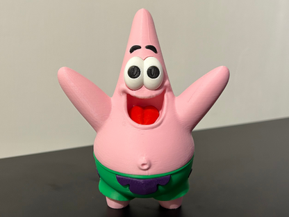 Patrick Star Figure – Cartoon Desk Collectible