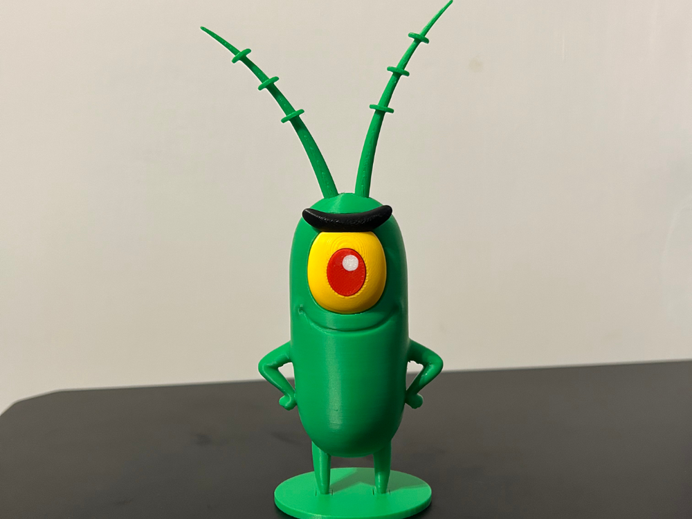 Plankton Mini Figure – Cartoon Desk Collectible