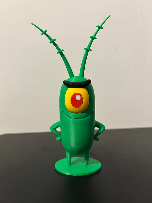 Plankton Mini Figure – Cartoon Desk Collectible