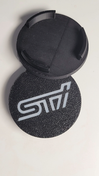 Subaru STI Rim Rim Caps