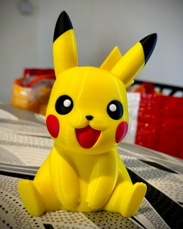 Sitting Pikachu Pokemon Figure