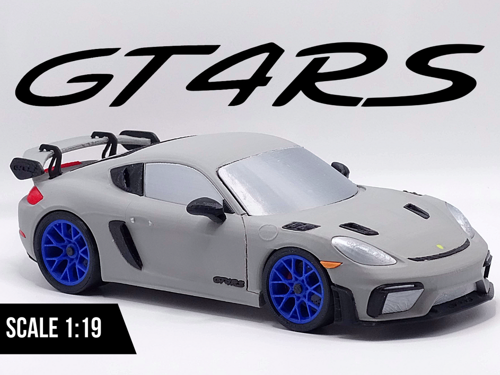 Porsche 718 GT4 RS Figure
