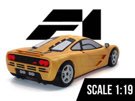 McLaren F1 Supercar Figure