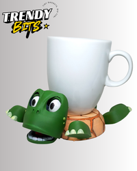 Turtle cup holder