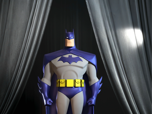 Retro Dark Knight – 90s Animated Batman (30cm)