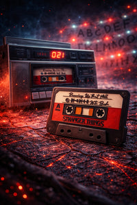 Stranger Things Cassette Decor